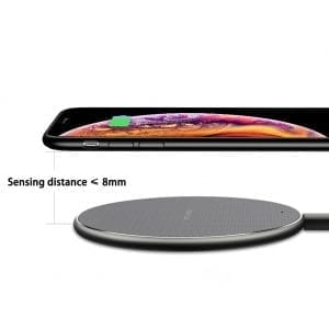 Cargador Inalámbrico Rápido 15W | Compatible con iPhone & Samsung | Ultrafino y Antideslizante