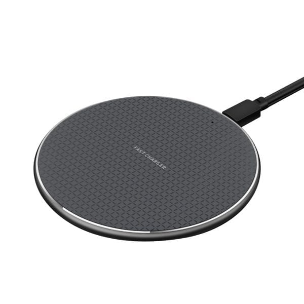Cargador Inalámbrico Rápido 15W | Compatible con iPhone & Samsung | Ultrafino y Antideslizante