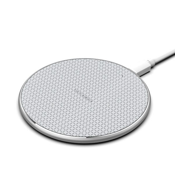 Cargador Inalámbrico Rápido 15W | Compatible con iPhone & Samsung | Ultrafino y Antideslizante