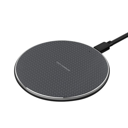Cargador Inalámbrico Rápido 15W | Compatible con iPhone & Samsung | Ultrafino y Antideslizante