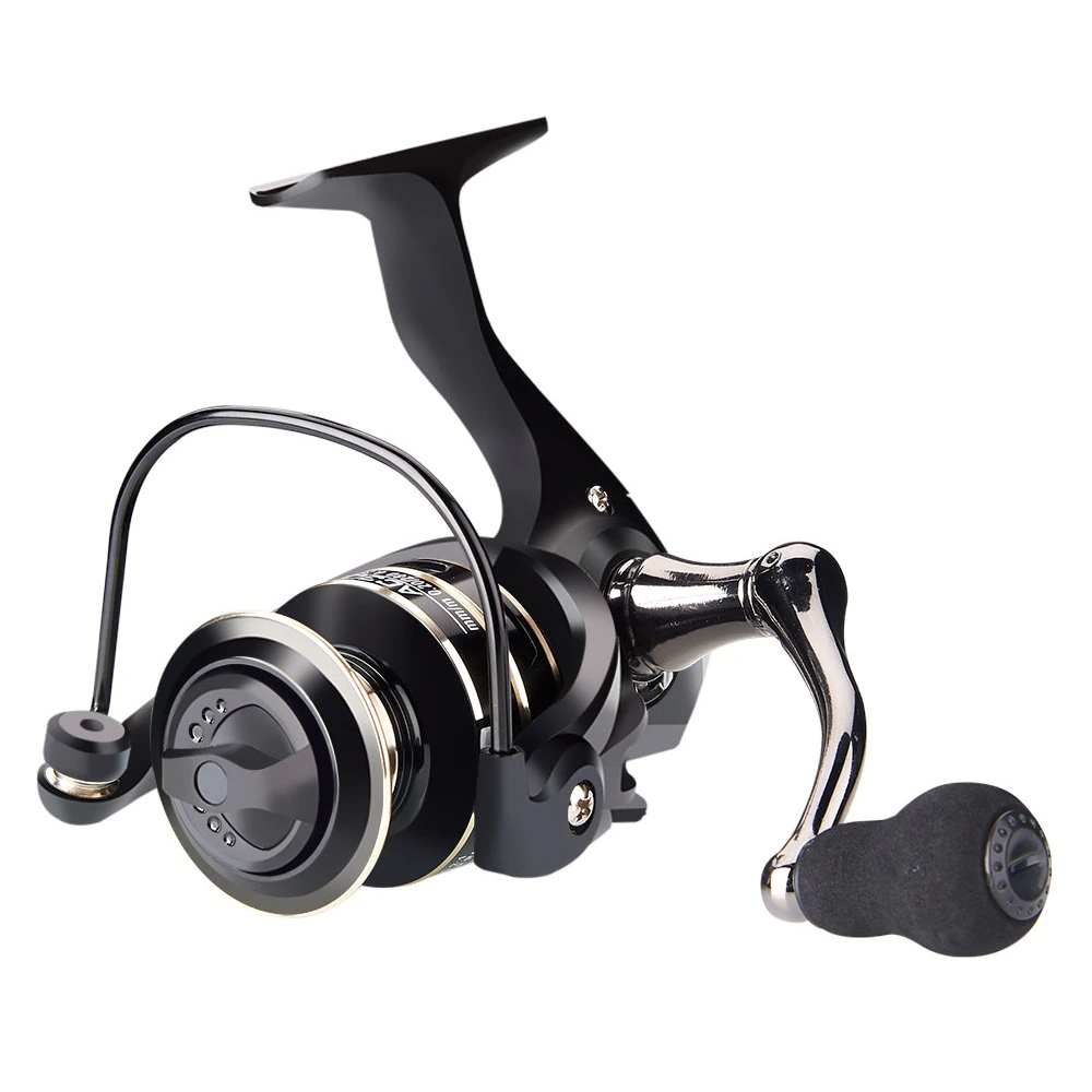Carrete Spinning Metálico 5.2:1 | 12+1BB, Agua Dulce/Salada, Izq/Der