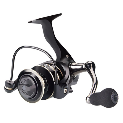 Carrete Spinning Metálico 5.2:1 | 12+1BB, Agua Dulce/Salada, Izq/Der