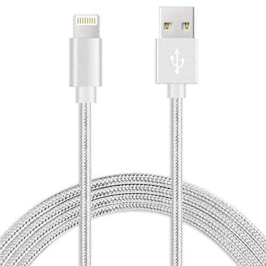 Cable USB iPhone 3m | Carga Rápida 1.7A | Extra Largo y Reforzado