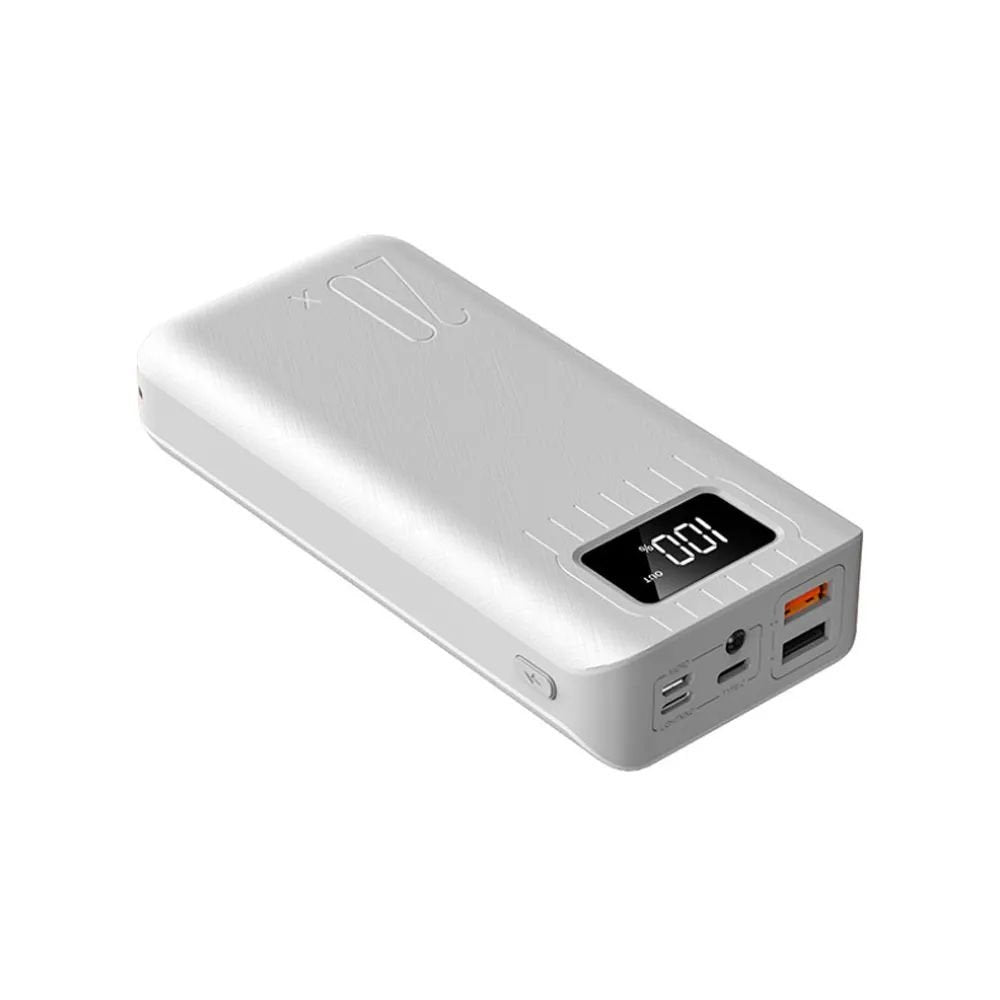 Power Bank 20,000 mAh | Carga Rápida Dual USB + Linterna LED | Portátil y Universal