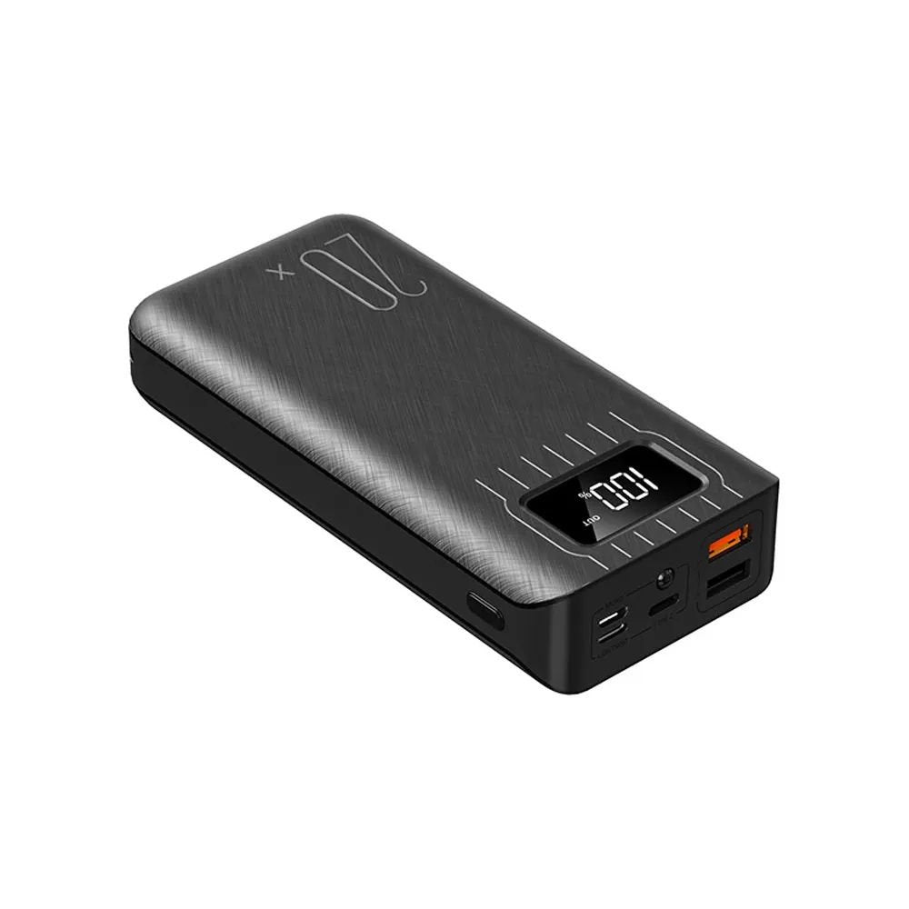 Power Bank 20,000 mAh | Carga Rápida Dual USB + Linterna LED | Portátil y Universal