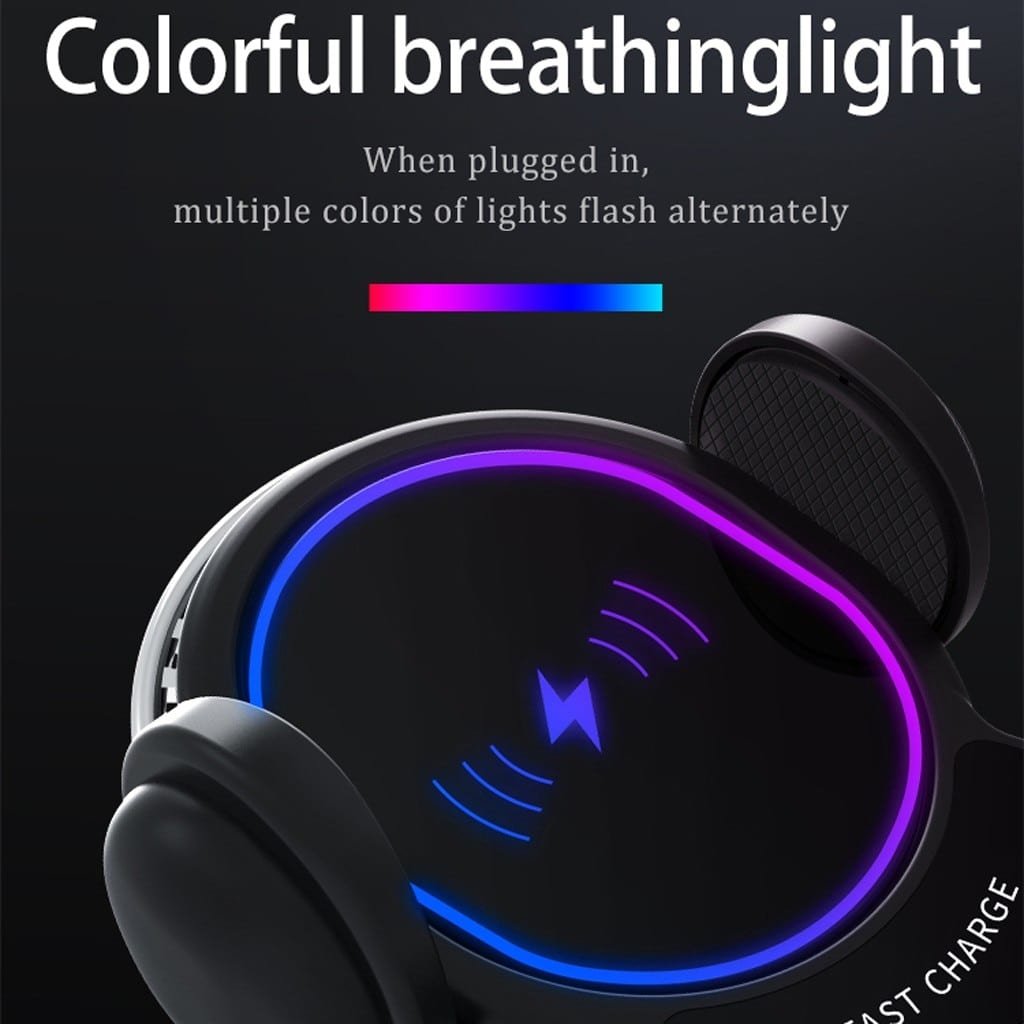Cargador Inalámbrico Coche 15W | Soporte Autoajustable Qi Fast Charge para iPhone y Samsung